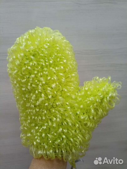 Варежка мочалка