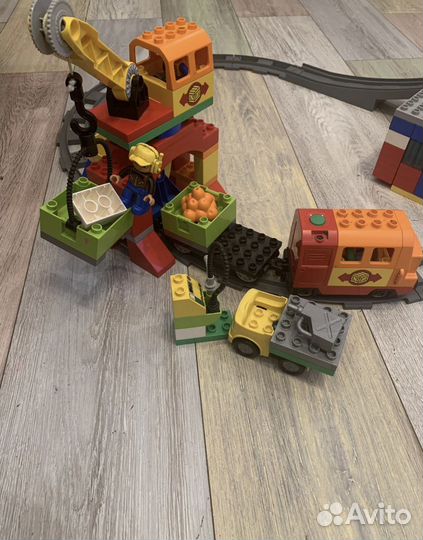 Lego duplo 10508 большой покзд грузовой