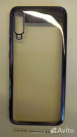 Силиконовый чехол Samsung Galaxy A70 794331