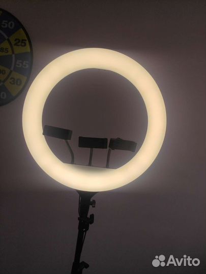 Кольцевая лампа бу