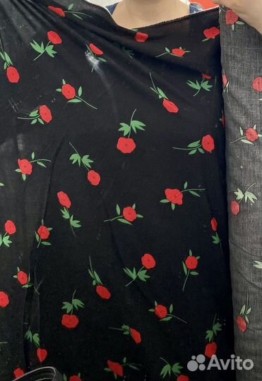 Ткани отрезы штапель