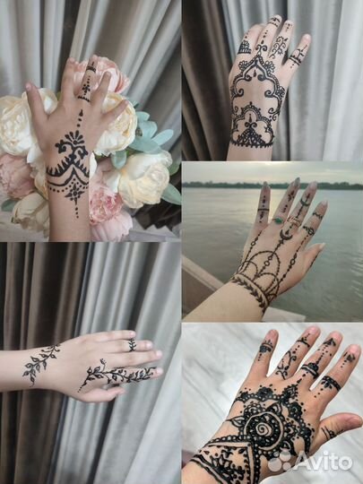 Рисунок хной. Хна яхты