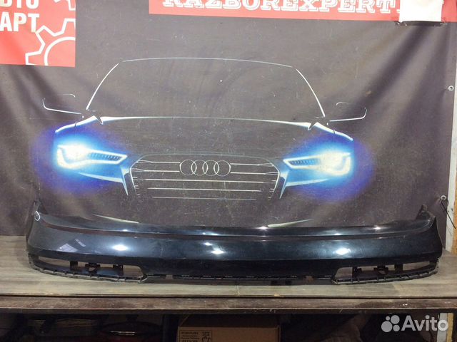 Верхняя часть заднего бампера Audi Q7
