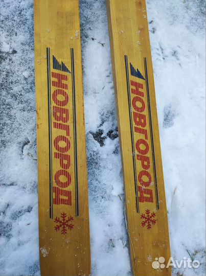 Лыжи охотничьи широкие СССР