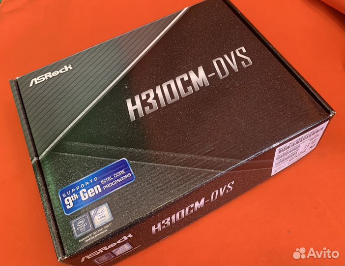 Материнская плата Asrock H310Cm-Dvs / Lga1151 V2 )