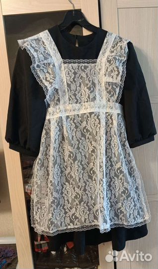 Школьный фартук и платье