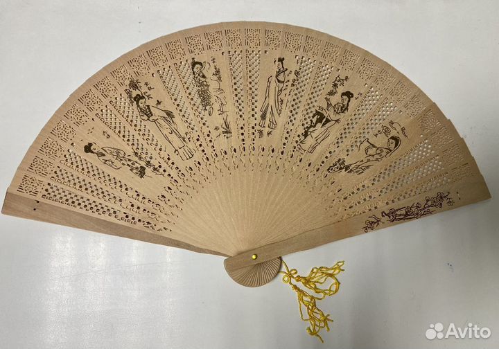 Веер бамбук новый