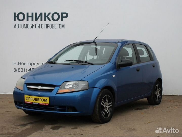 Chevrolet Aveo 1.2 МТ, 2007, 153 200 км