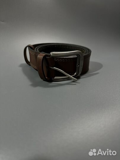 Мужской кожаный ремень ручной работы