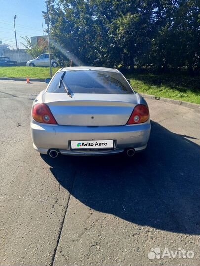 Hyundai Tiburon 2.0 AT, 2003, 258 000 км