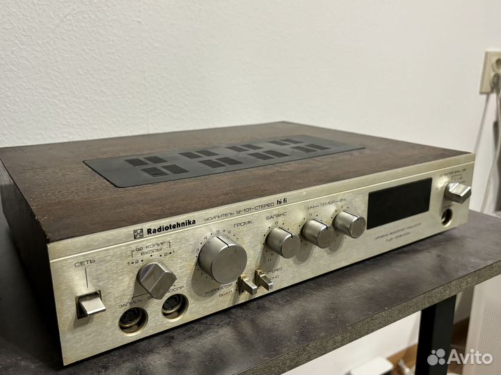 Усилитель Радиотехника у-101