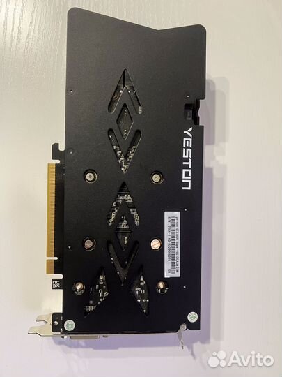 Видеокарта Yeston 1660 super 6gb
