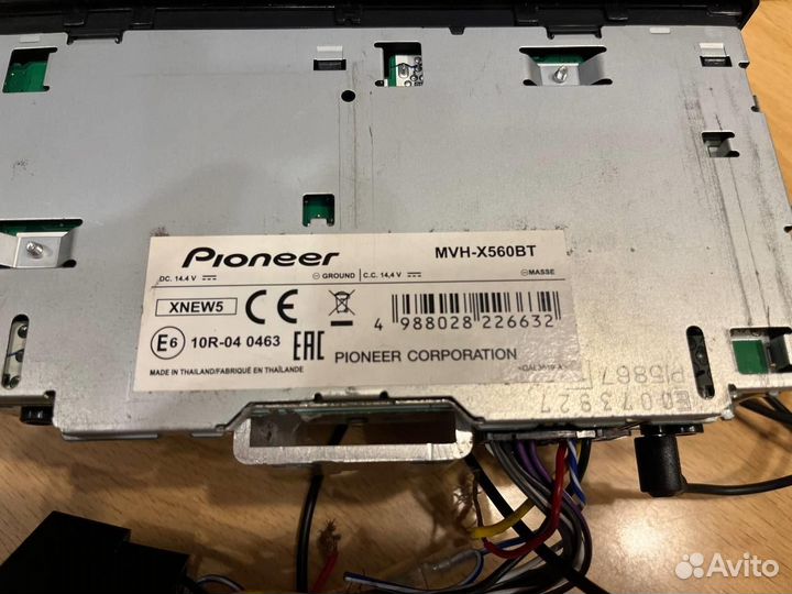 Pioneer X560BT Bluetooth 6RCA