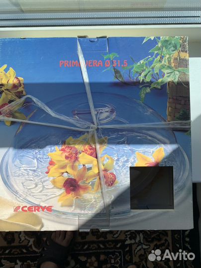 Тортница с крышкой Италия