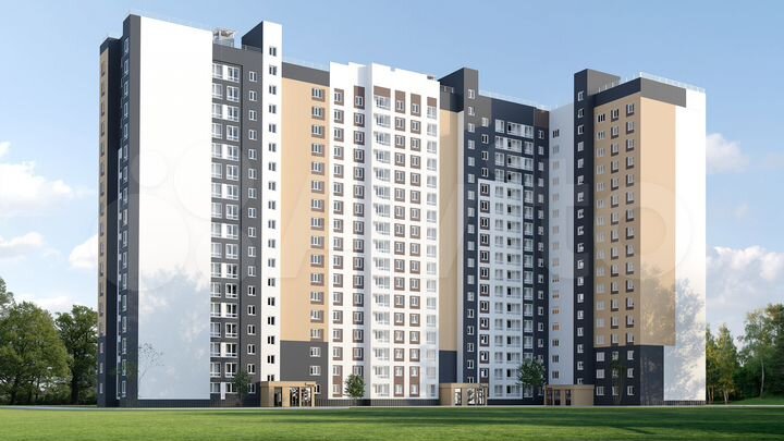 1-к. квартира, 32,9 м², 1/17 эт.
