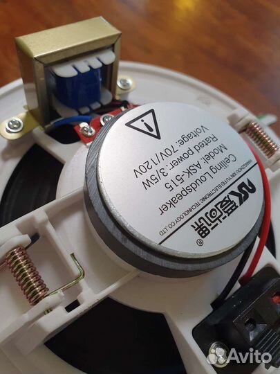 2 шт Динамик встраиваемый, акустика, колонка