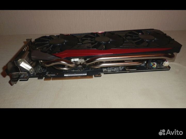 Видеокарта asus GeForce GTX 980 Ti strix