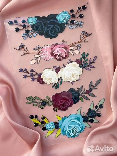 Печать термонаклеек, термобирок для одежды