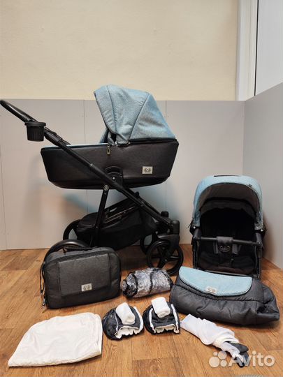 Коляска детская adamex reggio 2 в 1