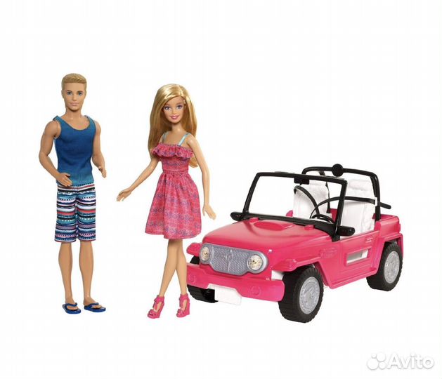 Barbie наборы кен автомобиль