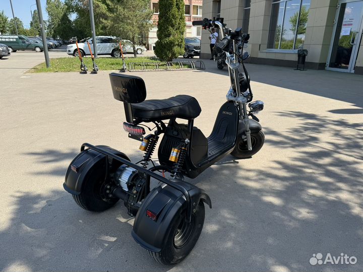 Трехколесный электротрицикл Ikingi X1 ProTrike