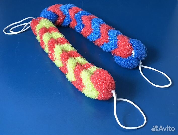 Жёсткая банная мочалка из полипропилена 