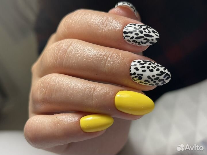 Маникюр гель лак/наращивание