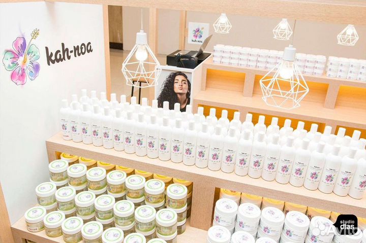 Островок для косметики в ТЦ, Торговые островки