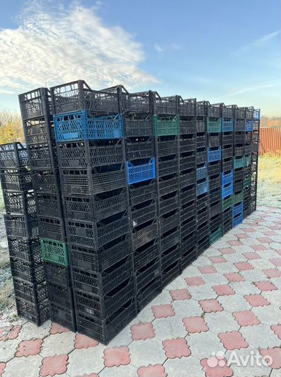 Ящики пластиковые и банановые коробки