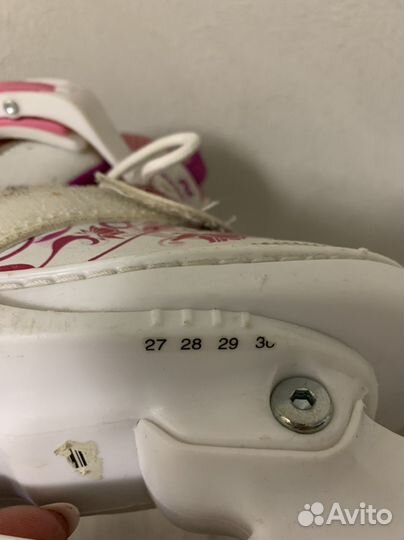 Коньки раздвижные (27-30)