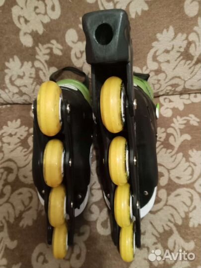 Роликовые коньки детские раздвижные 30-33 р