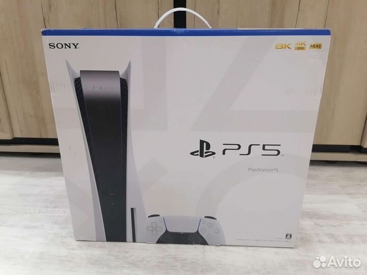 Sony playstation 5 ps5 с дисководом 2 джойстика