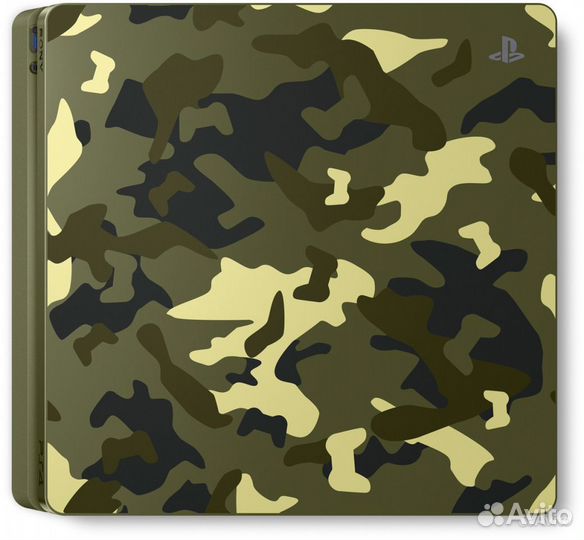 Ps4 slim 1tb заводской камуфляж