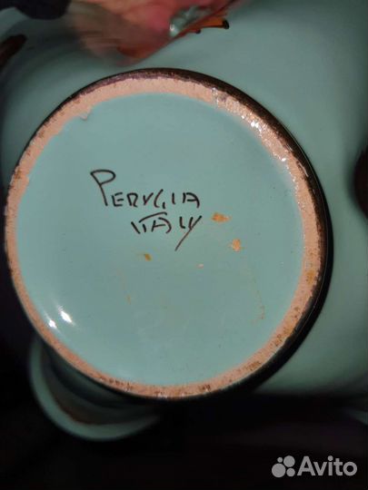 Винтажные вазы. Пара. Фарфор. Ручная роспись