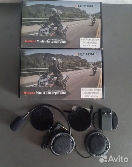 Мотогарнитура Интерком V6