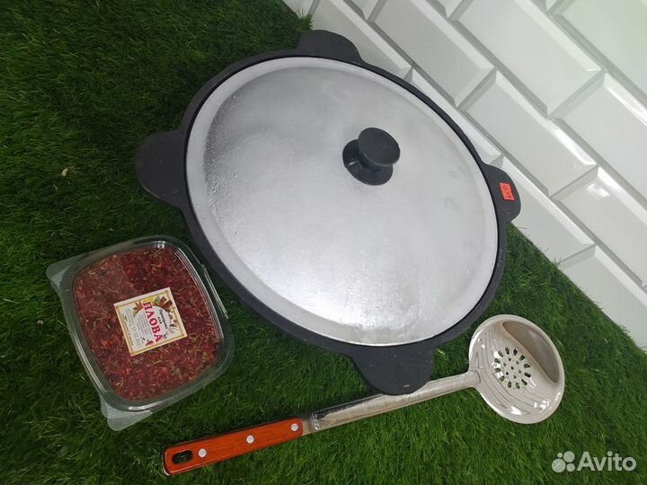 Казан чугунный 6 литров