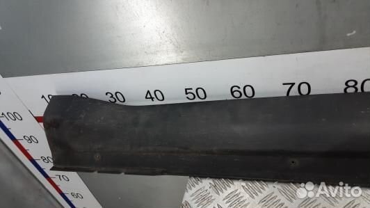 Накладка на порог mitsubishi outlander 2 (BEA31GZ0