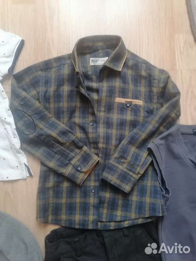 Вещи пакетом на мальчика 122 для школы