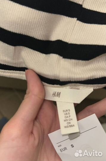 Платье миди женское H&M, S