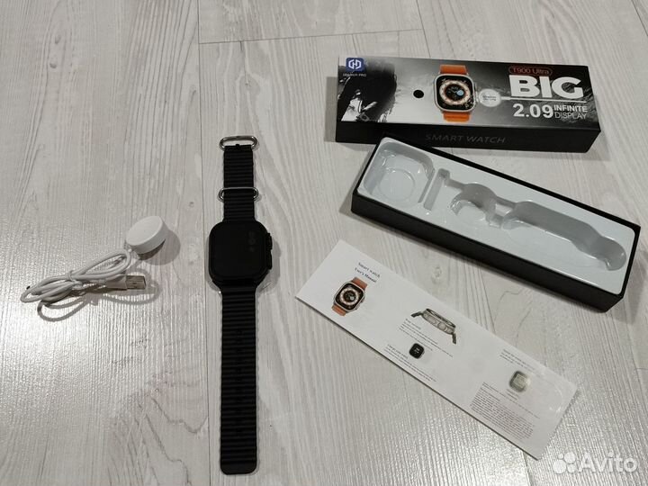 Умные часы t900 ultra