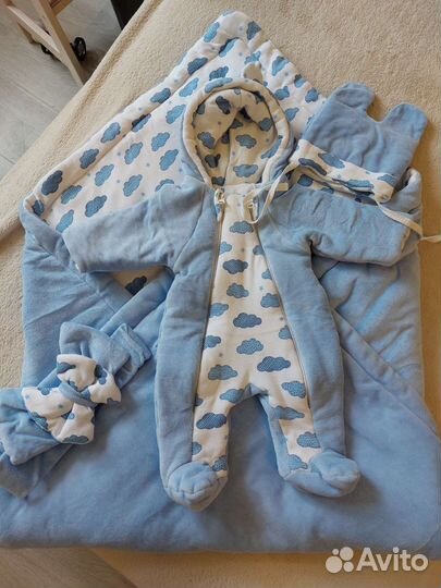 Конверт на выписку для мальчика