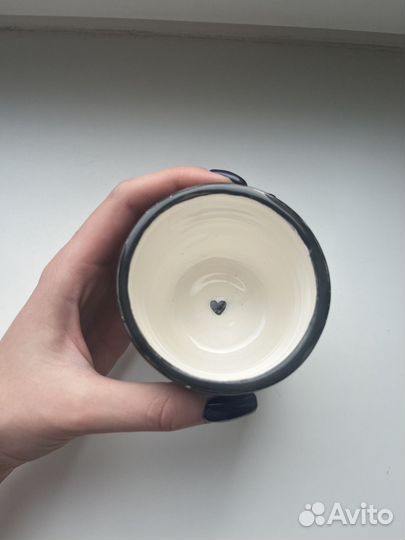 Стакан из глины 