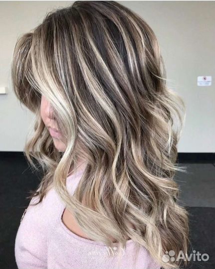 Мелирование, AirTouch, шатуш, балаяж, биозавивка