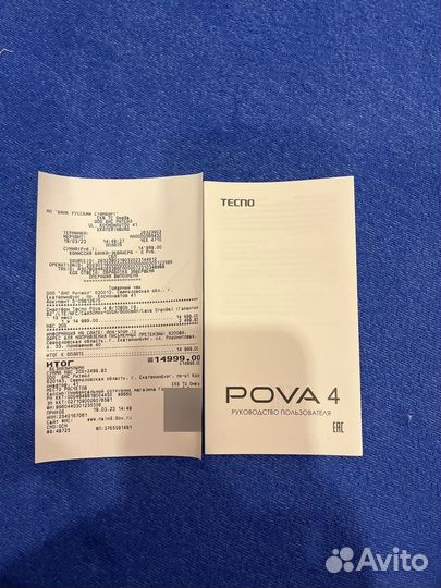 TECNO Pova 4, 8/128 ГБ