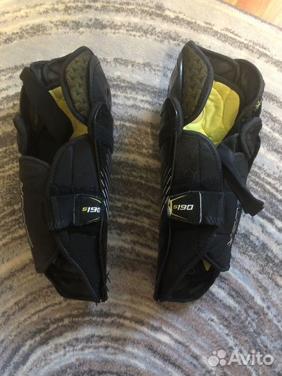 Щитки хоккейные bauer