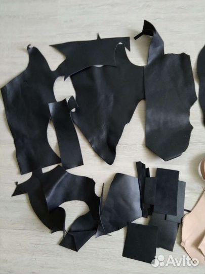 Остатки натуральной кожи, цена за всё