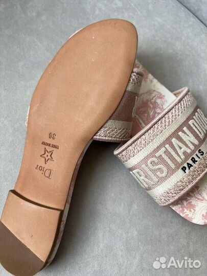 Шлепанцы dior