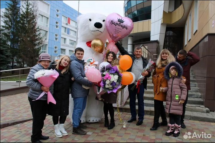 Медведь на праздник/аниматор/Белый мишка