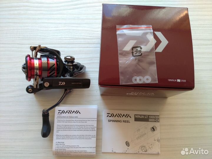 Катушка Daiwa 18 Ninja LT2500