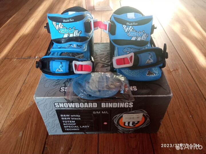 Крепление для сноуборда Black Faire Scoop